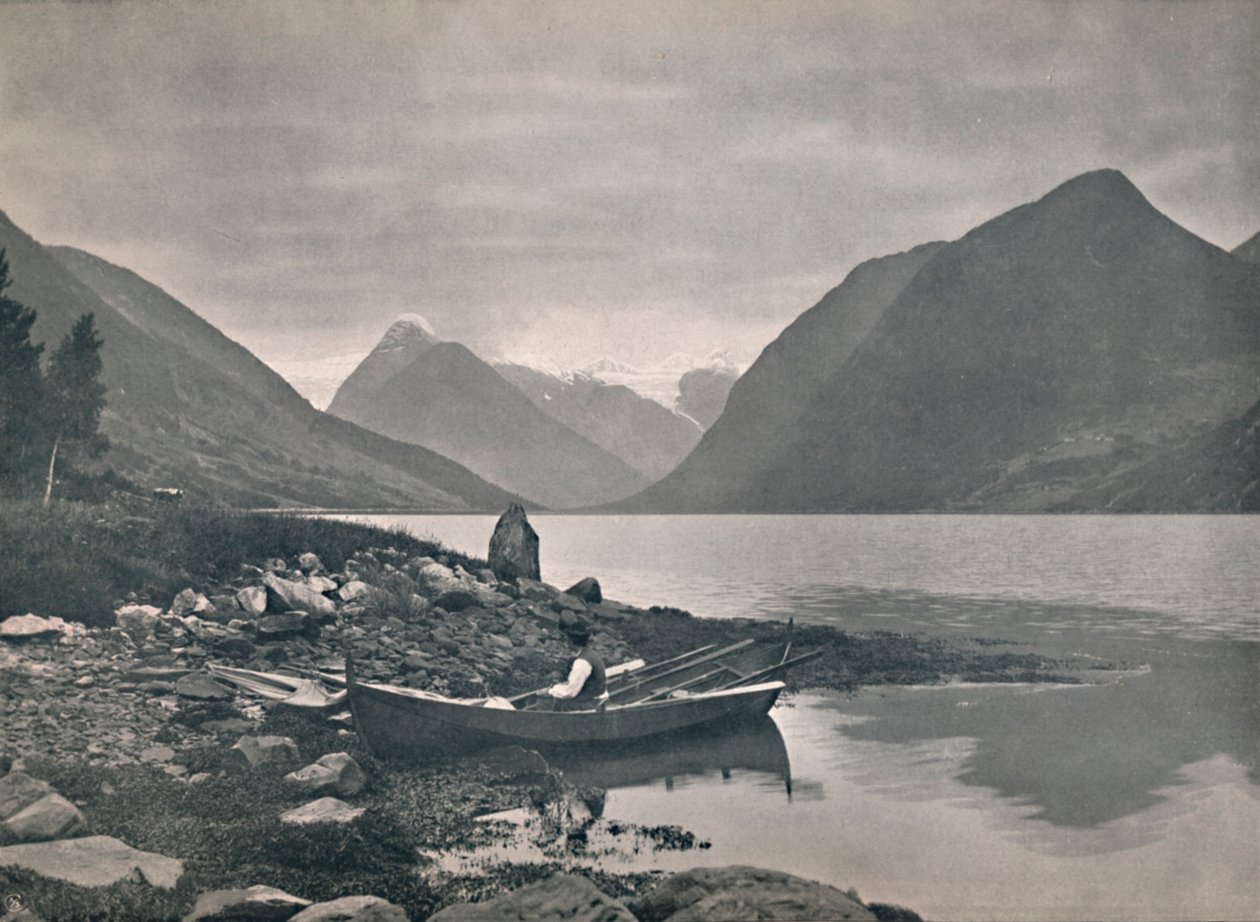 Fjaerlandsfjord, 1914 door Unbekannt