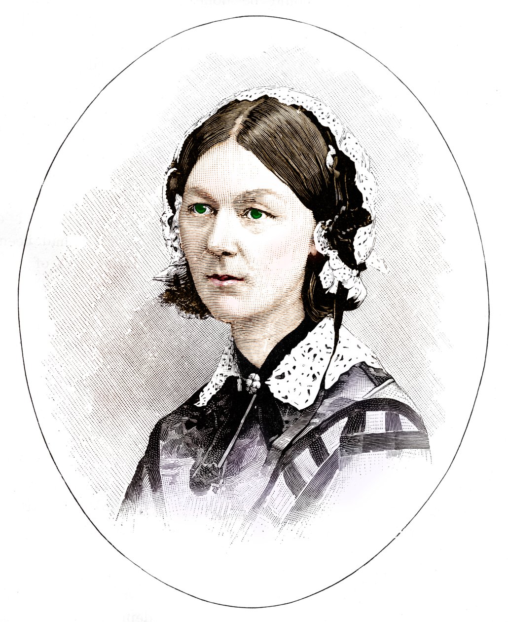 Florence Nightingale, Britse verpleegster door Unbekannt