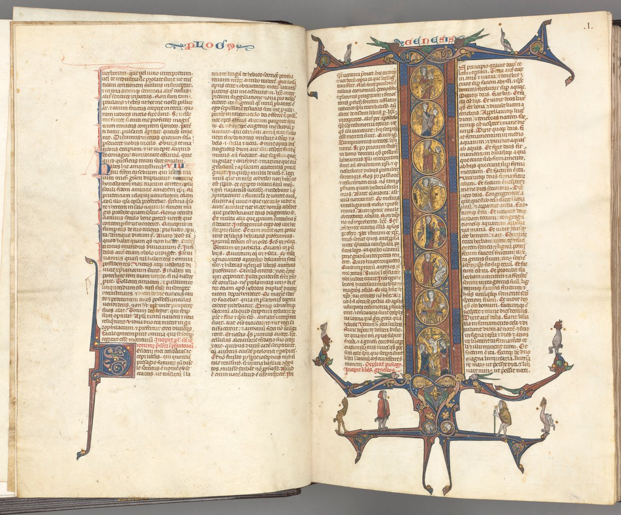 Fol. iii v, Geïllustreerde initiaal door Unbekannt