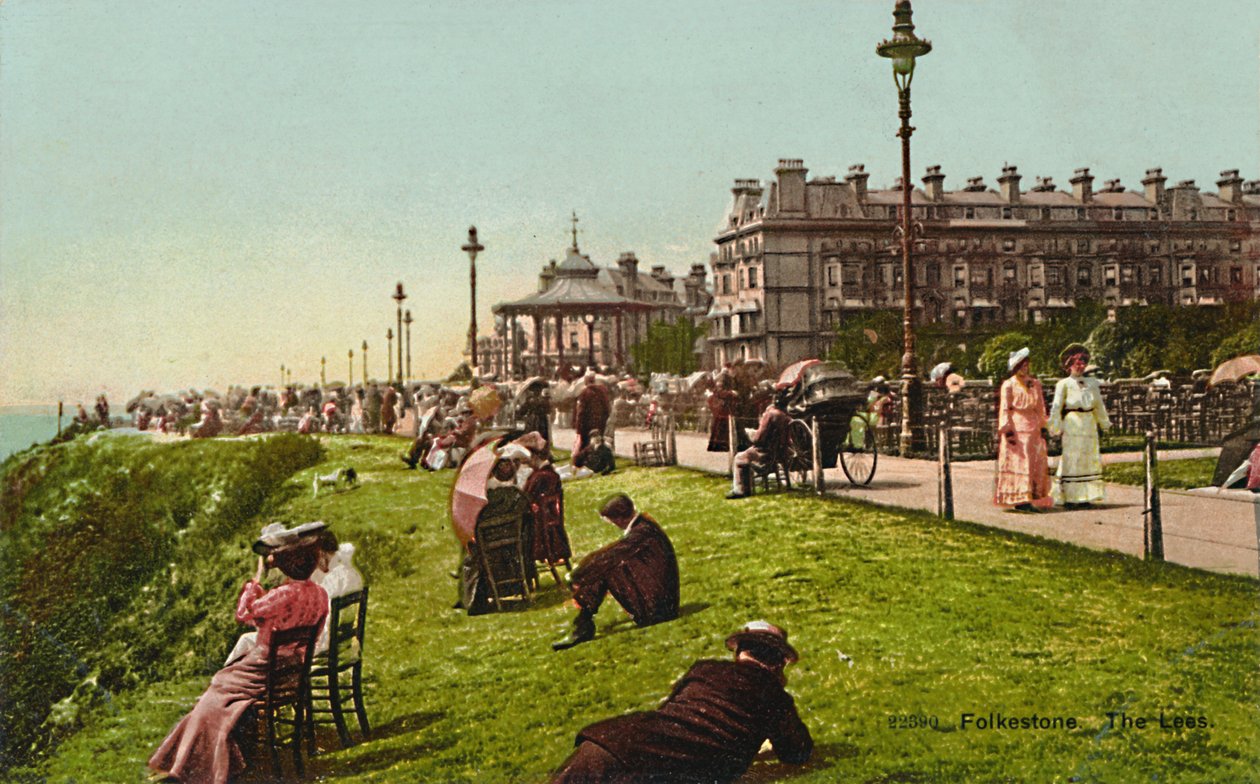 Folkestone. The Lees, eind 19e-begin 20e eeuw door Unbekannt