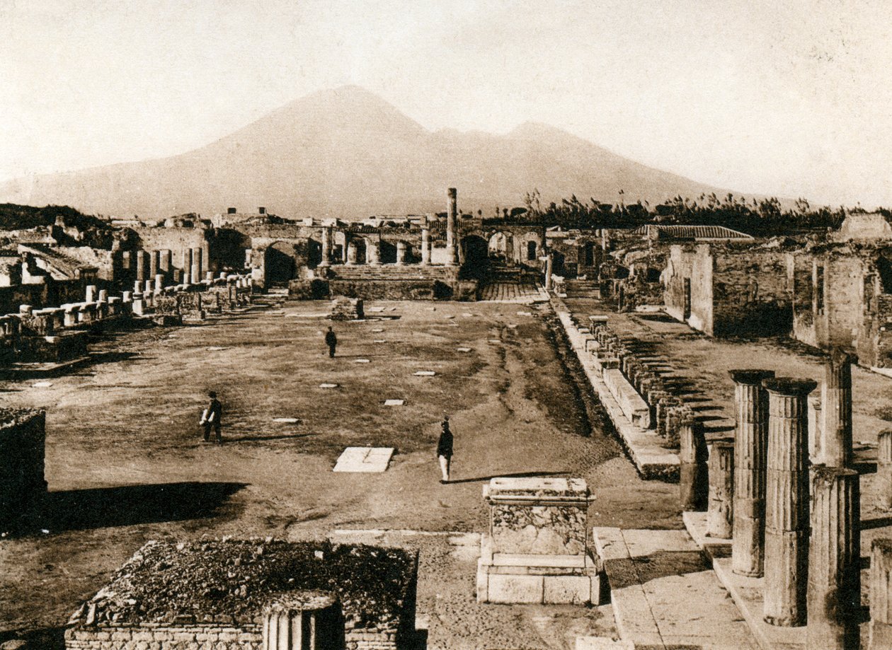 Foro civile, Pompeii, Italië, ca. 1900s door Unbekannt