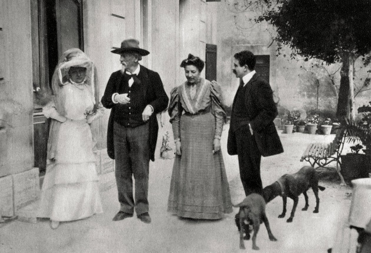Frédéric Mistral, Franse schrijver, 1906 door Unbekannt