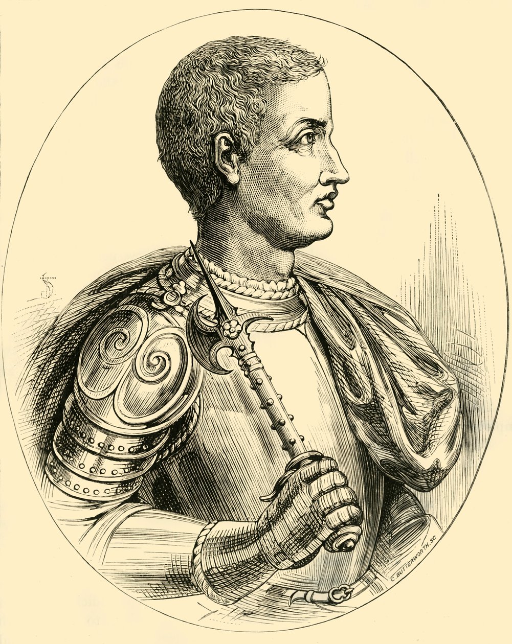 Frederik II van Duitsland, 1194-1250, 1890 door Unbekannt