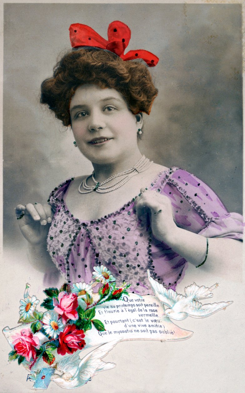 Franse ansichtkaart, ca. 1900 door Unbekannt