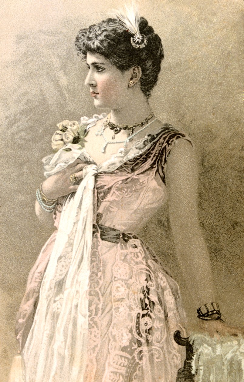 Franse ansichtkaart, ca. 1900 door Unbekannt