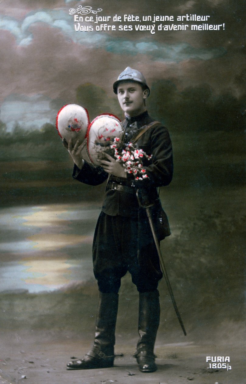 Franse ansichtkaart uit de Eerste Wereldoorlog, 1914-1918 door Unbekannt