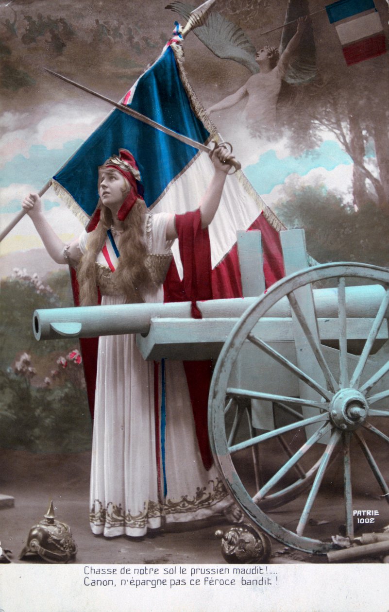 Franse WWI ansichtkaart door Unbekannt