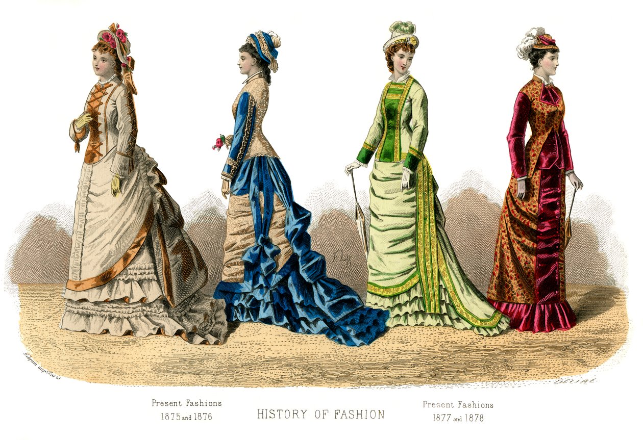 Franse kostuum: Huidige Mode, 1882 door Unbekannt