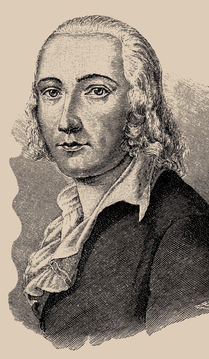 Friedrich Hölderlin door Unbekannt