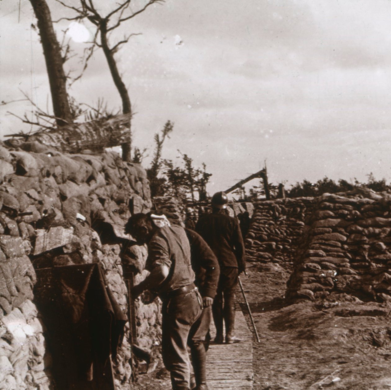 Frontlinie, Diksmuide, België, c1914-c1918 door Unbekannt