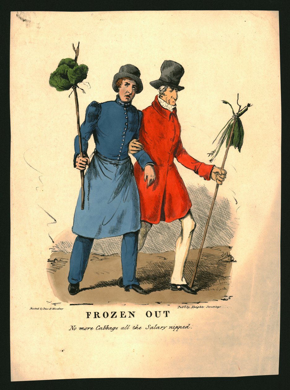 Bevroren, c1830 door Unbekannt