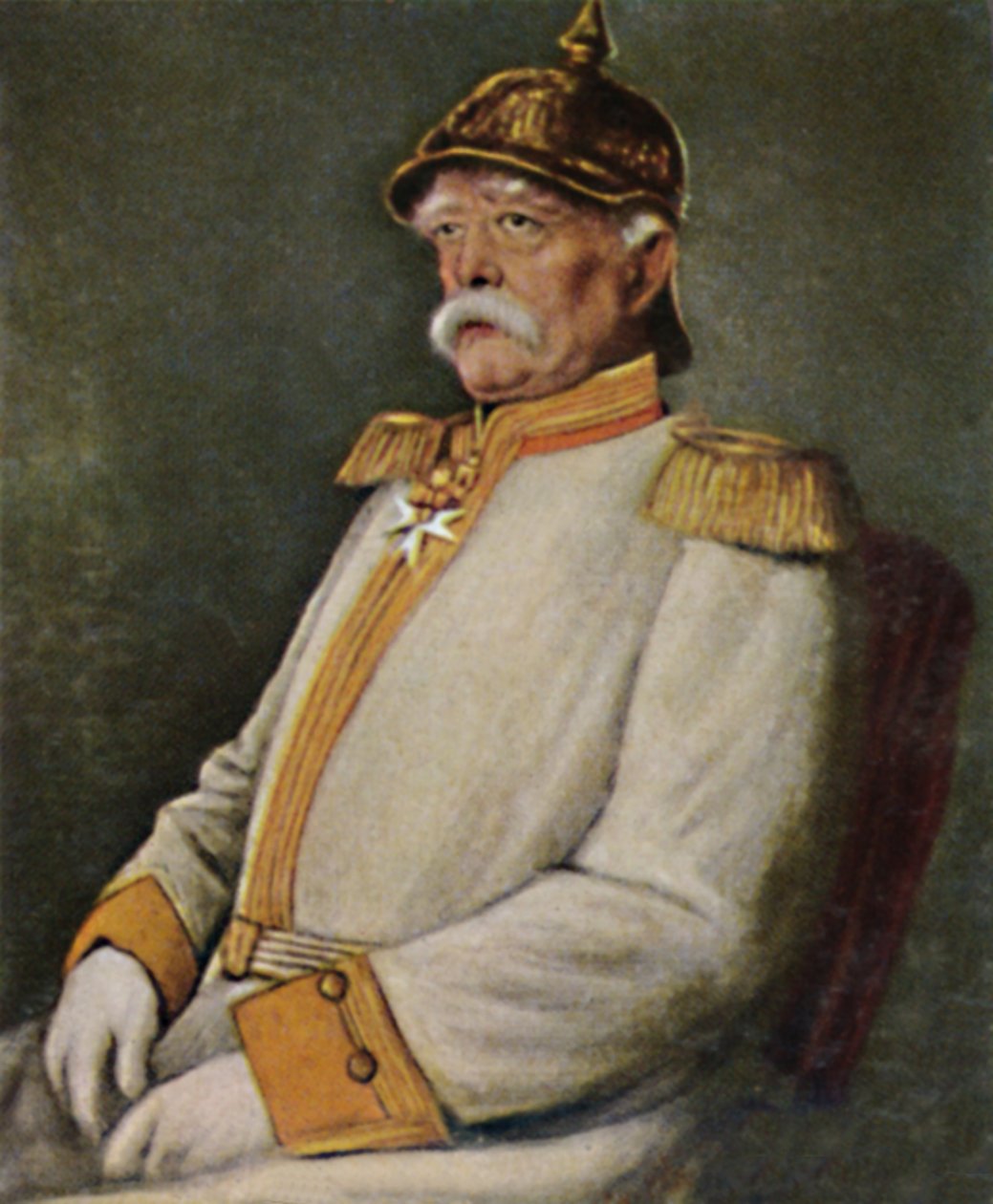 Vorst Bismarck 1815-1898 - Schilderij van Lenbach, 1934 door Unbekannt