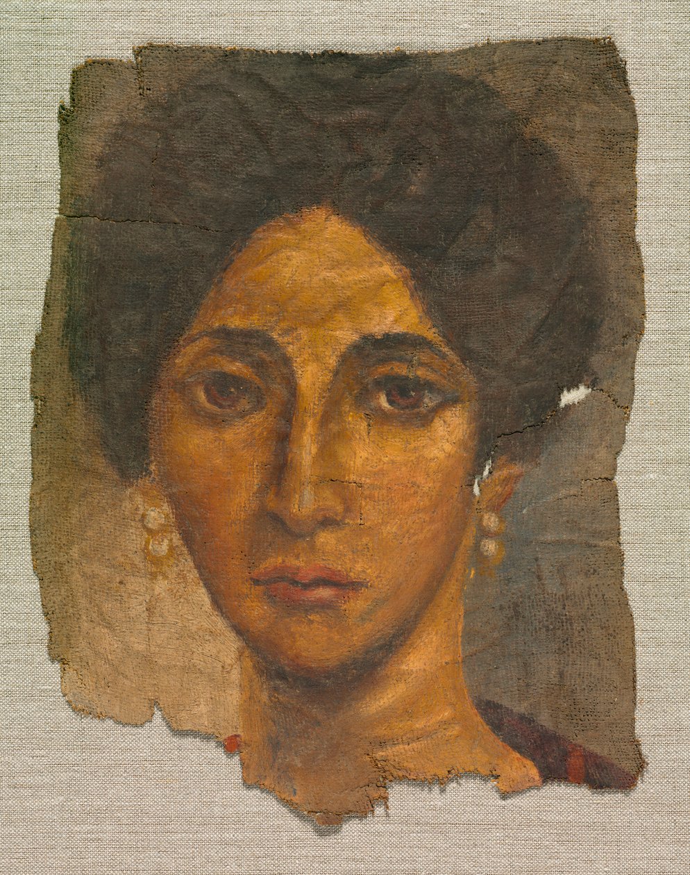 Funerair portret van een vrouw, ca. 138-192 door Unbekannt