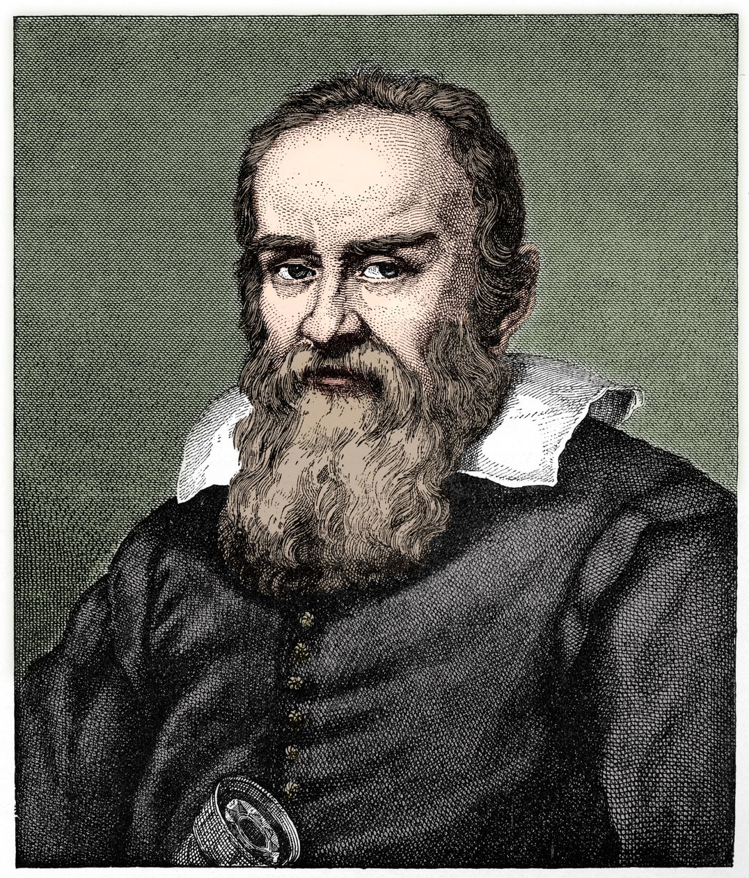 Galileo Galilei door Unbekannt