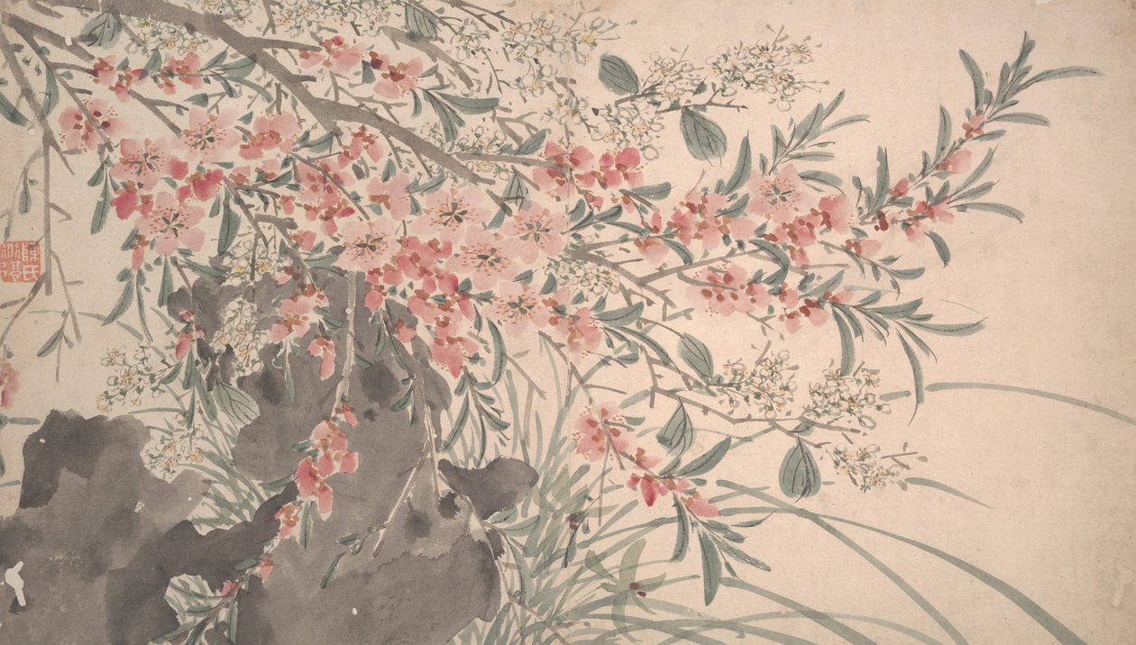 Tuinbloemen, gedateerd 1540 door Unbekannt
