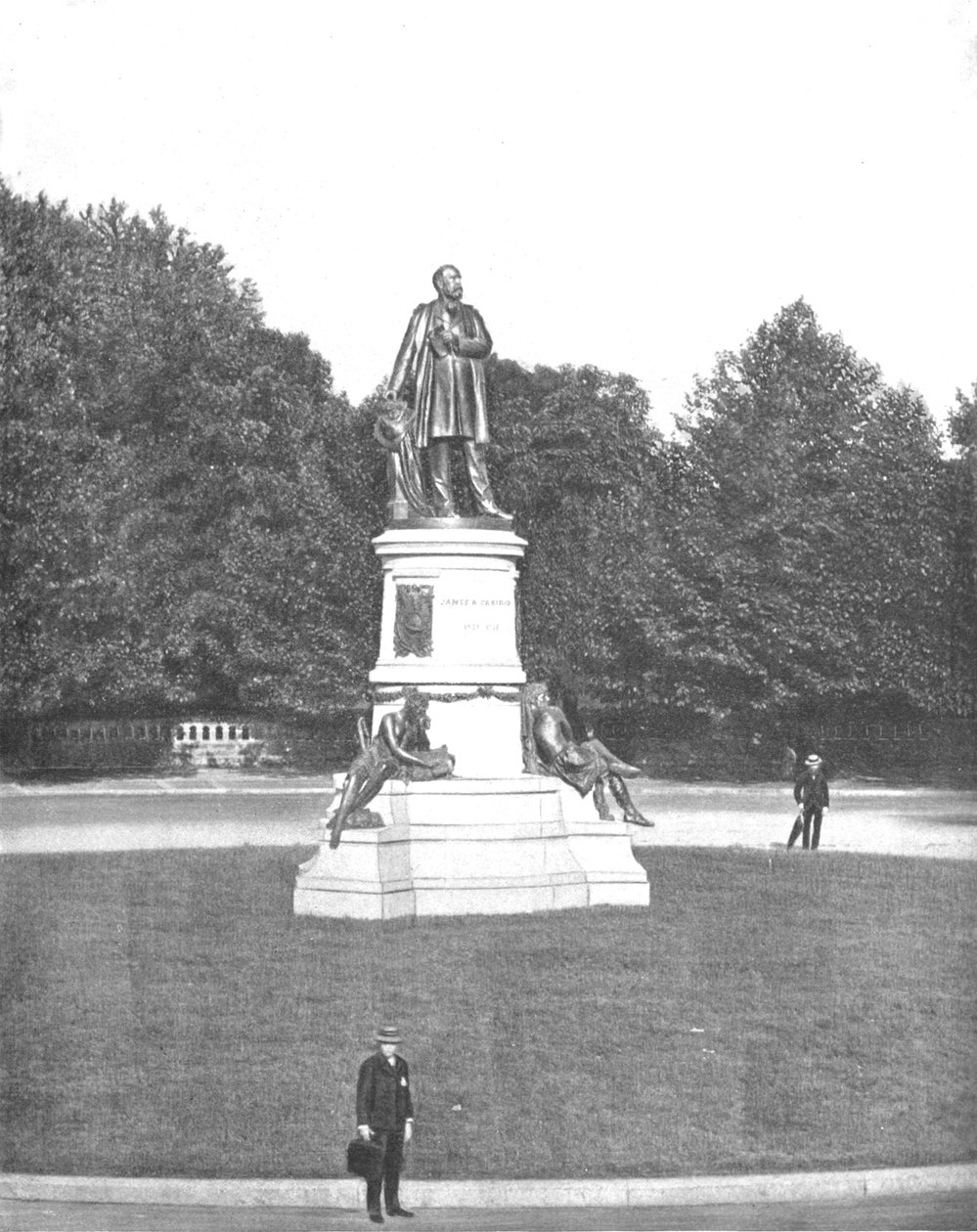 Garfield Standbeeld, Washington DC, VS, ca. 1900 door Unbekannt
