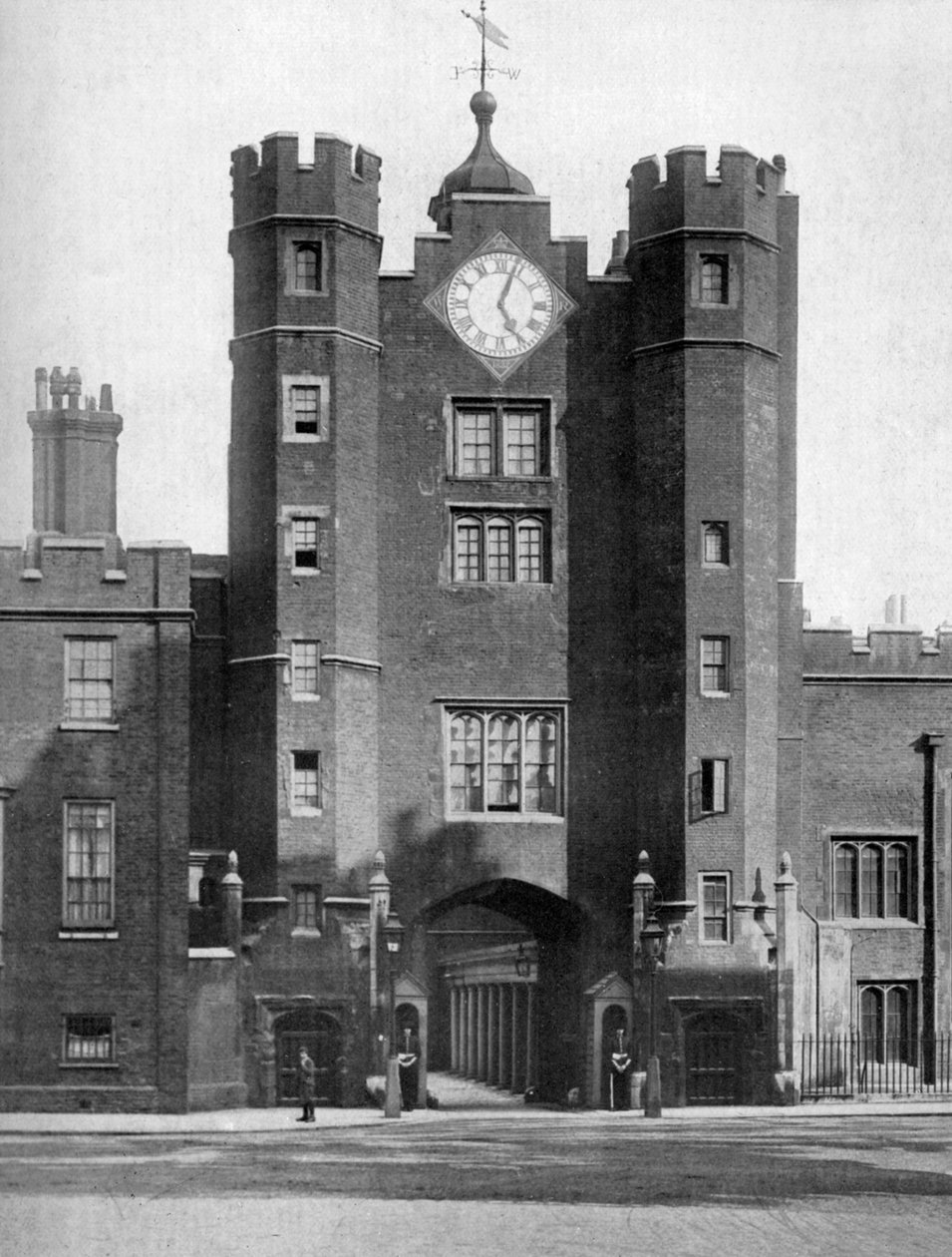 Poortgebouw van St James