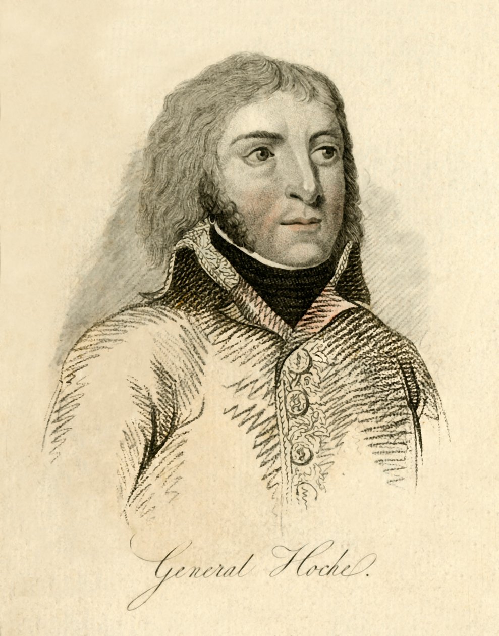 Generaal Hoche, eind 18e eeuw, 1807 door Unbekannt