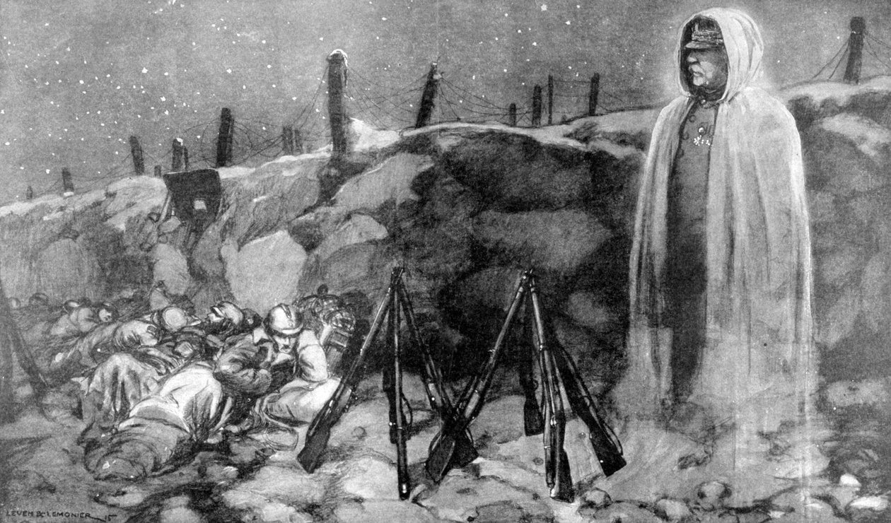 Generaal Joseph Joffre, 1915 door Unbekannt