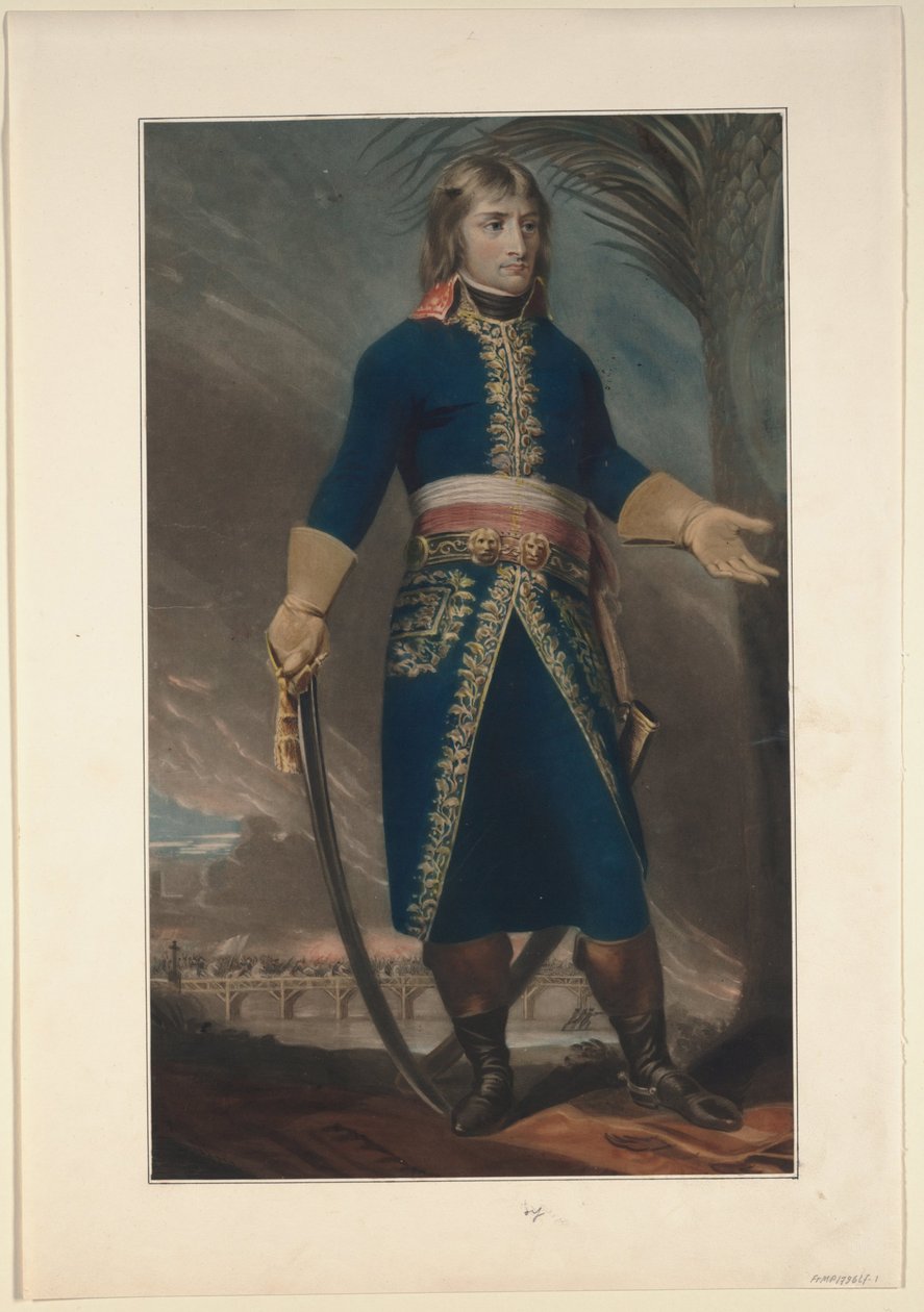 Generaal Napoléon Bonaparte, 1796 door Unbekannt