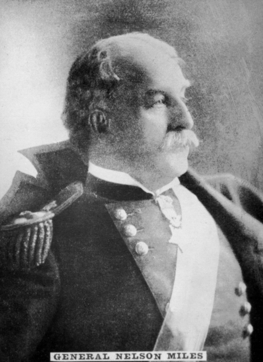 Generaal Nelson Miles, 1839-1925, 1920s door Unbekannt