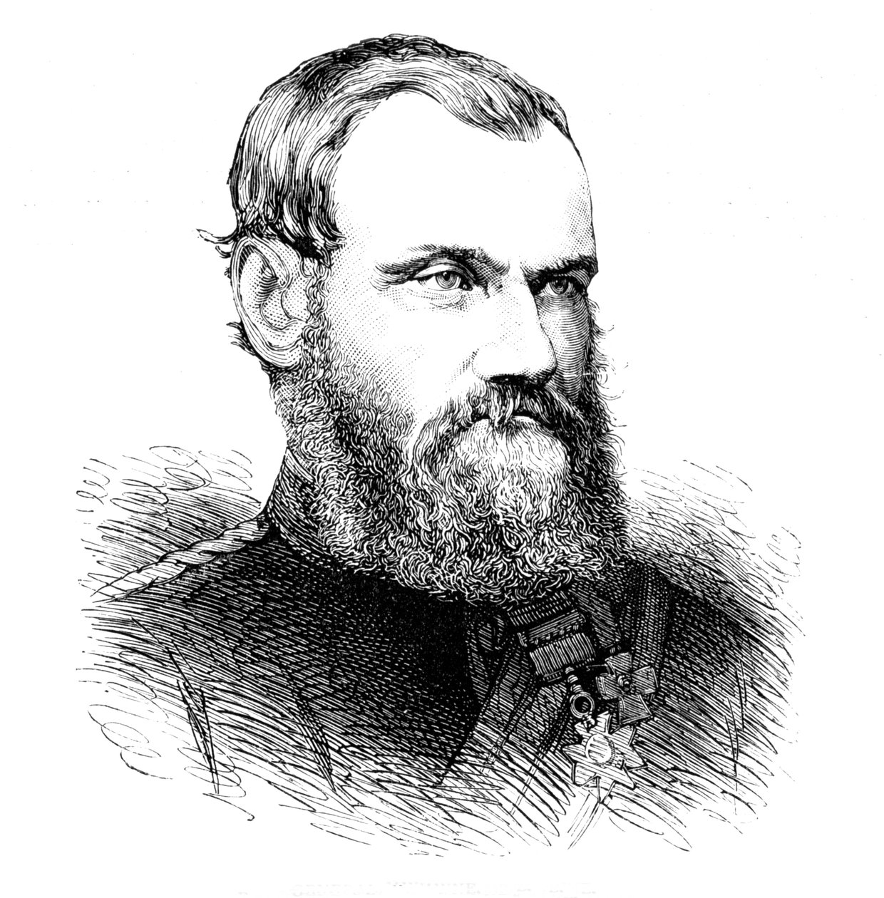 Generaal Sir Samuel Browne, c1880 door Unbekannt