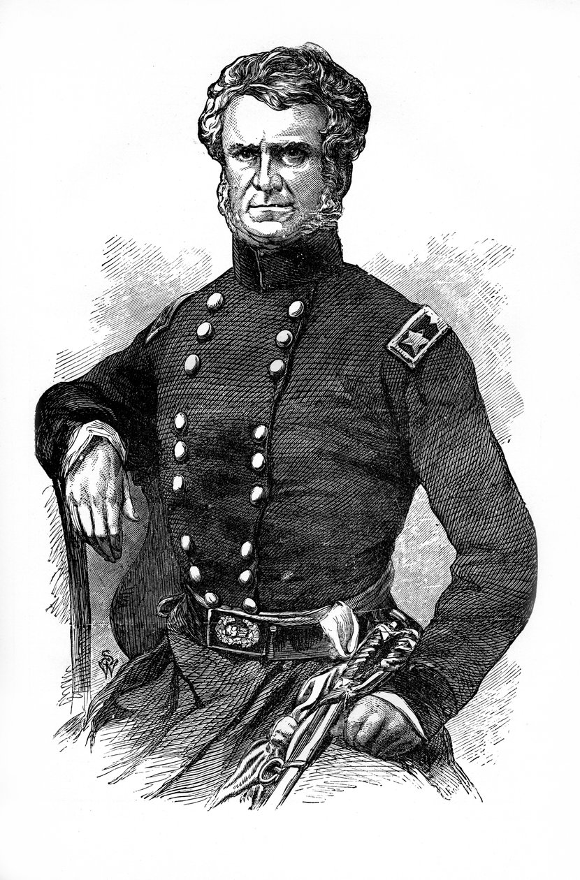Generaal William Worth, Amerikaanse soldaat, 1872 door Unbekannt