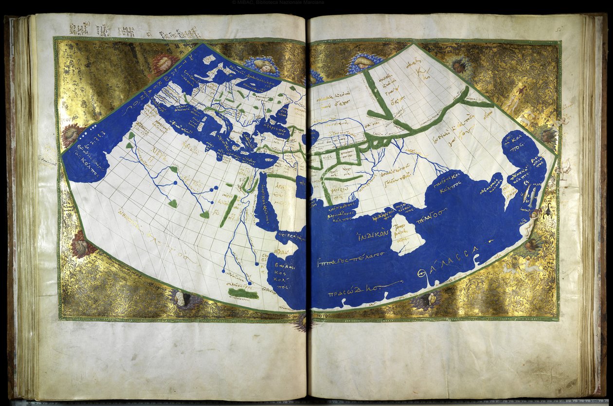 Geographia door Ptolemaeus, ca. 1454 door Unbekannt