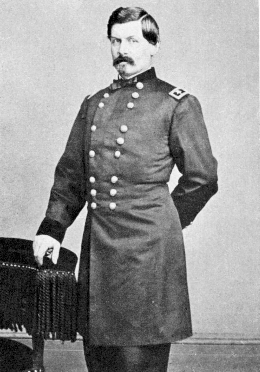 George Brinton McClellan, Amerikaanse soldaat, 1861 door Unbekannt