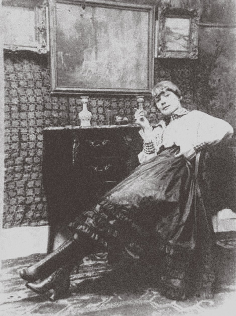 Gerda Wegener door Unbekannt