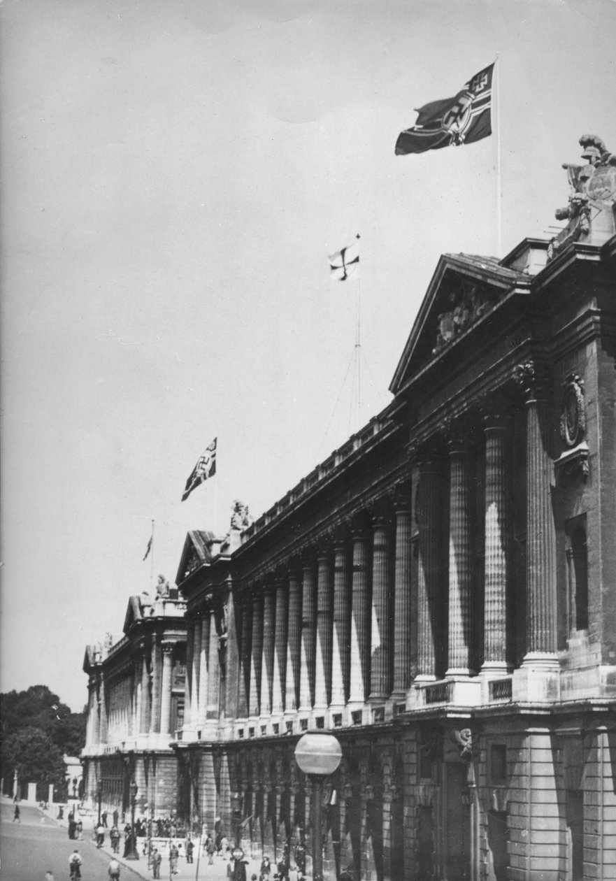 Duits bezet Parijs, Tweede Wereldoorlog, juli 1940 door Unbekannt