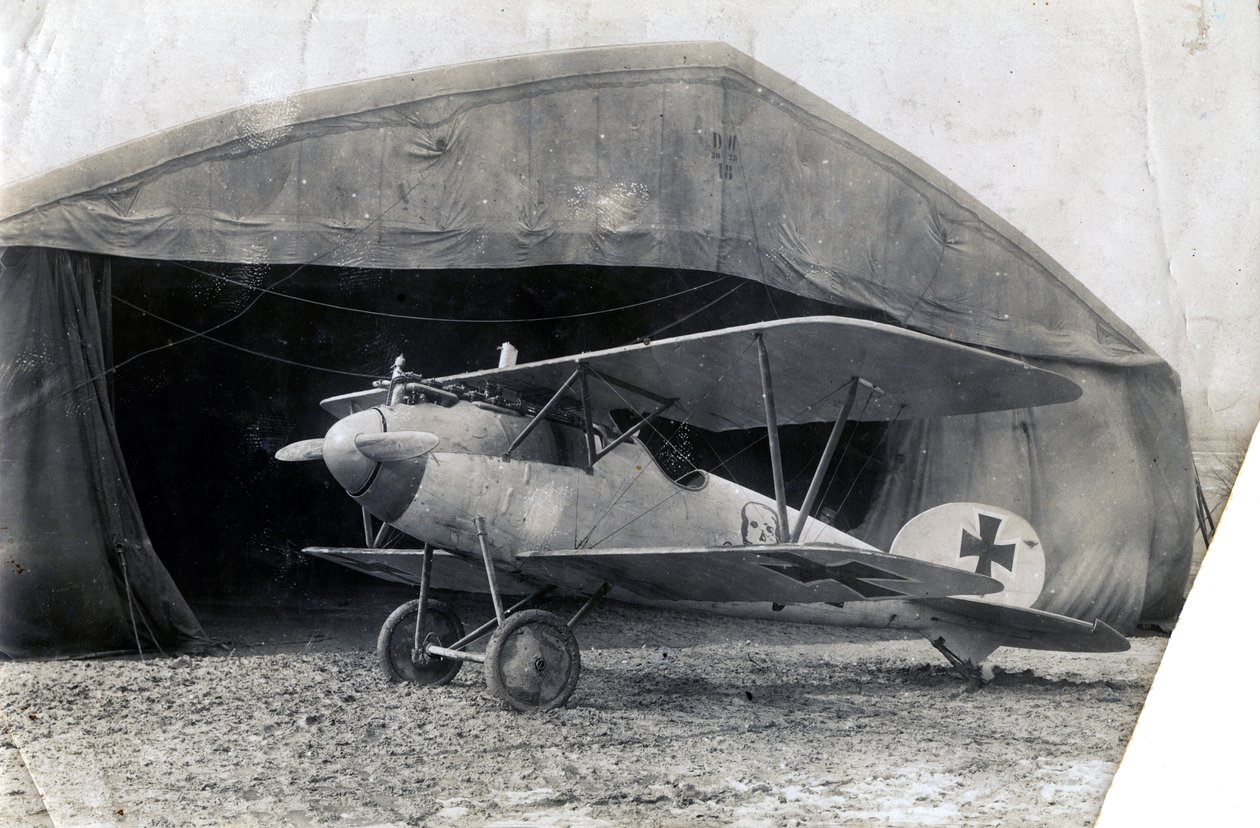 Duitse Albatros DV, Souilly, Frankrijk, 2 januari 1918 door Unbekannt