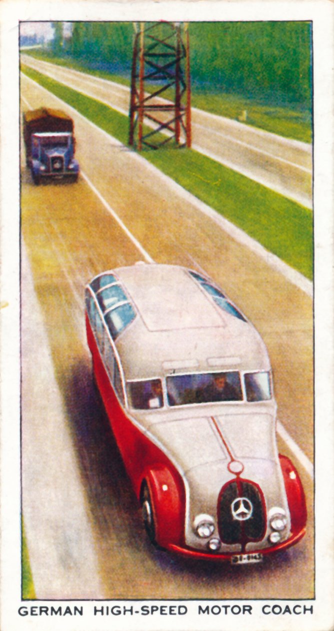 Duitse hogesnelheidsmotorwagen, 1938 door Unbekannt