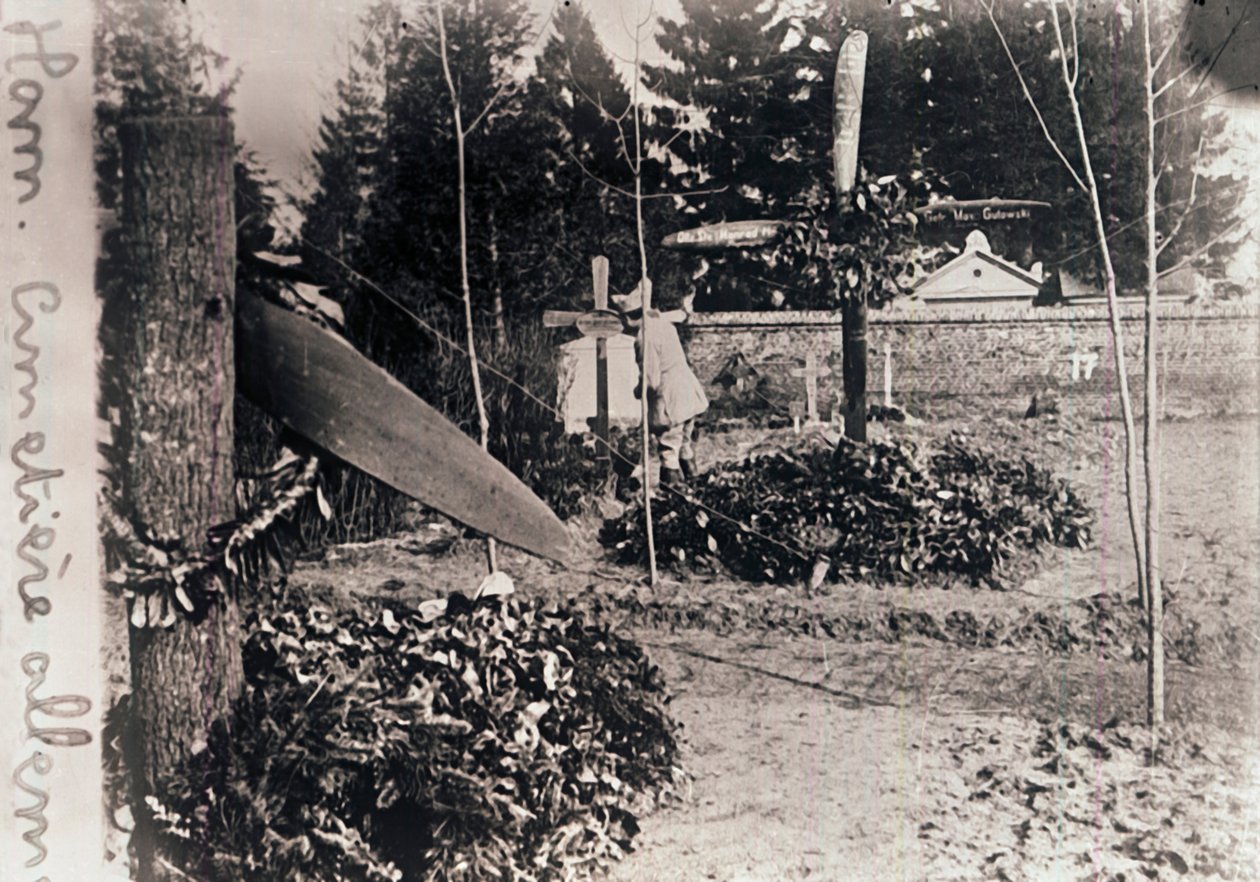 Duitse begraafplaats, ca. 1914-ca. 1918 door Unbekannt