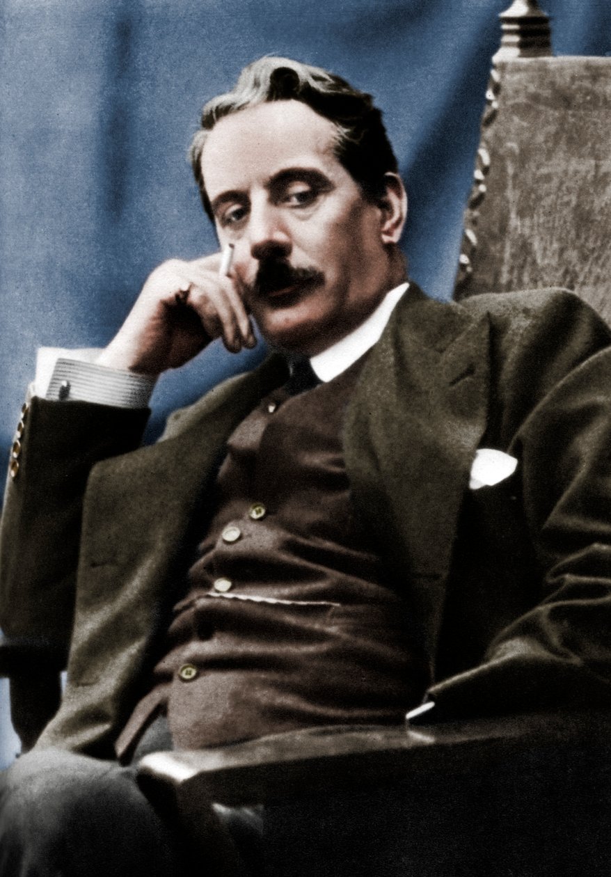 Giacomo Puccini 1858-1924, Italiaanse componist, 1910 door Unbekannt