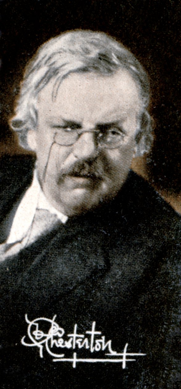 Gilbert Keith Chesterton 1874-1936, 1935 door Unbekannt