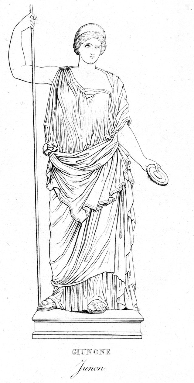 Giunone Junon, ca. 1850 door Unbekannt