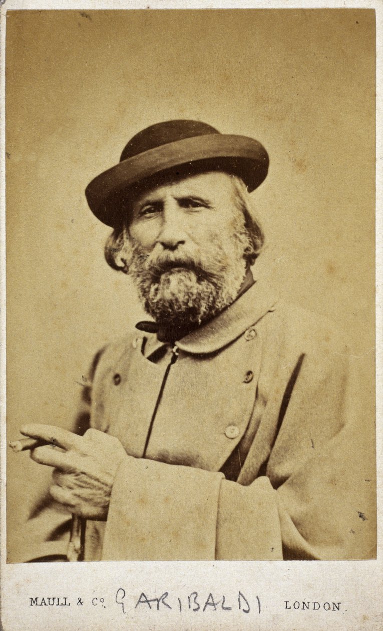 Giuseppe Garibaldi, Italiaanse revolutionair door Unbekannt