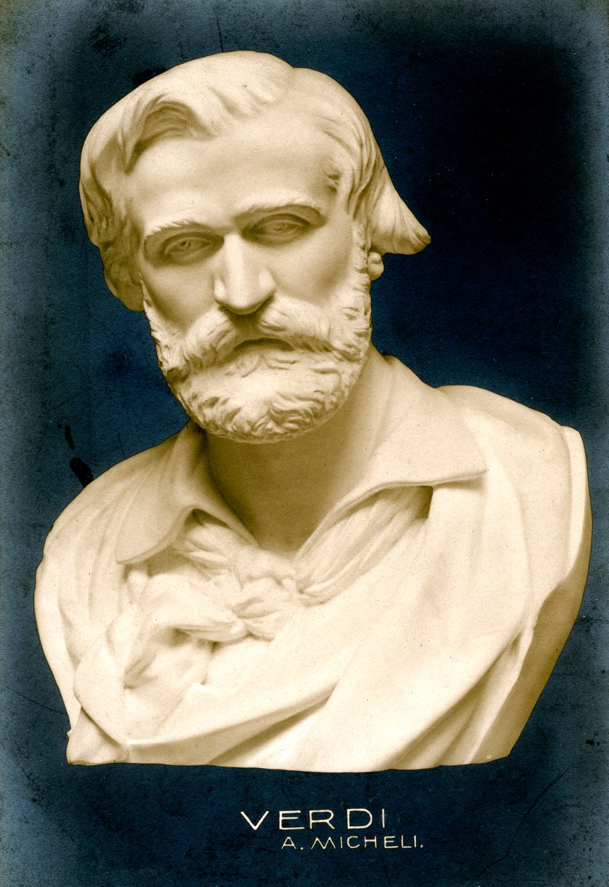 Giuseppe Verdi 1813-1901, Italiaanse componist door Unbekannt