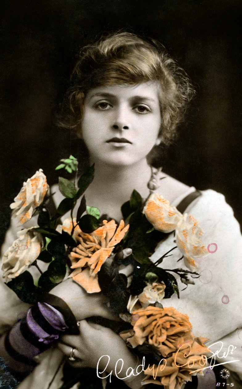 Gladys Cooper, Engelse actrice, begin 20e eeuw door Unbekannt