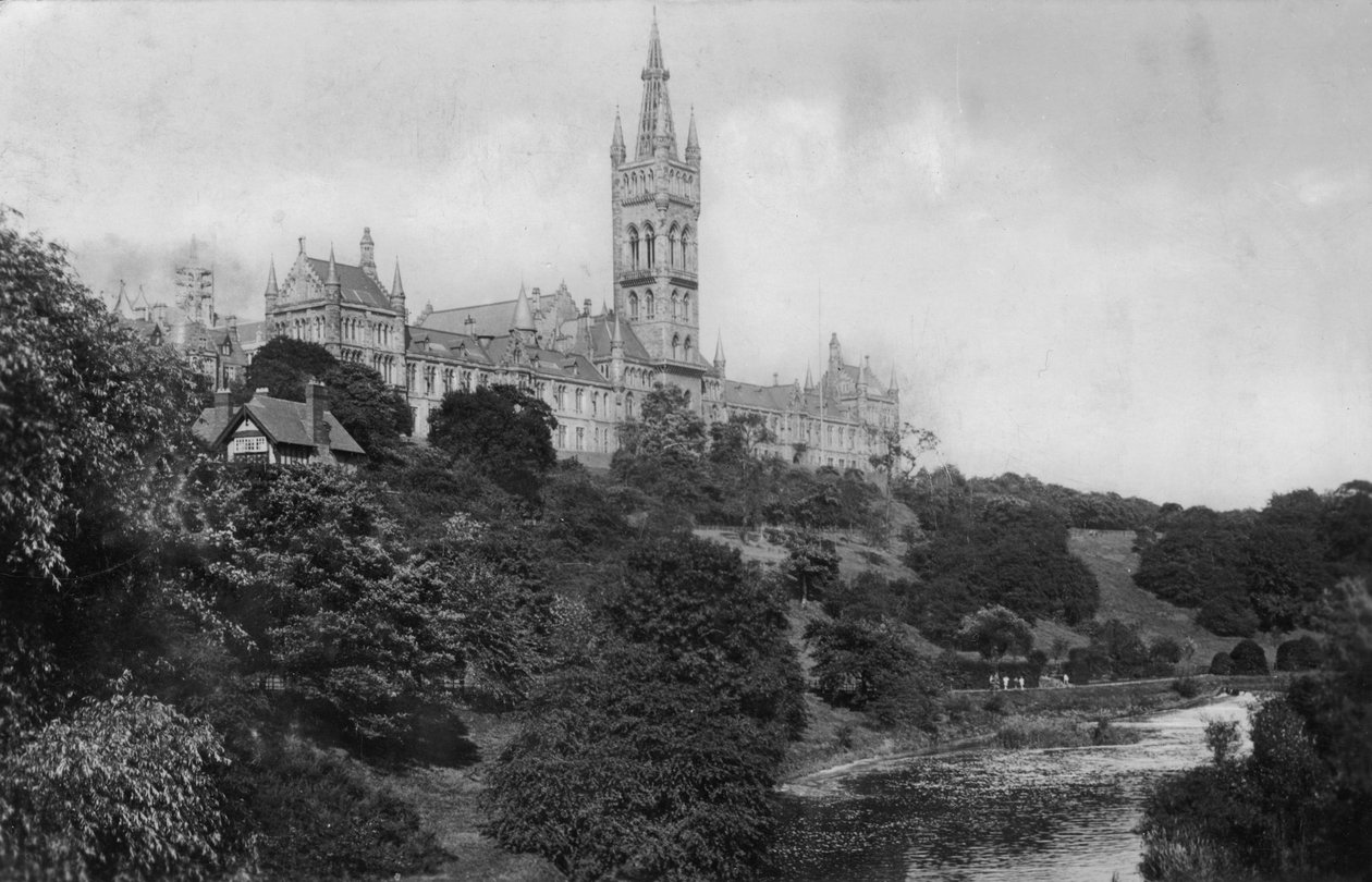 Universiteit van Glasgow, Glasgow, begin 20e eeuw door Unbekannt