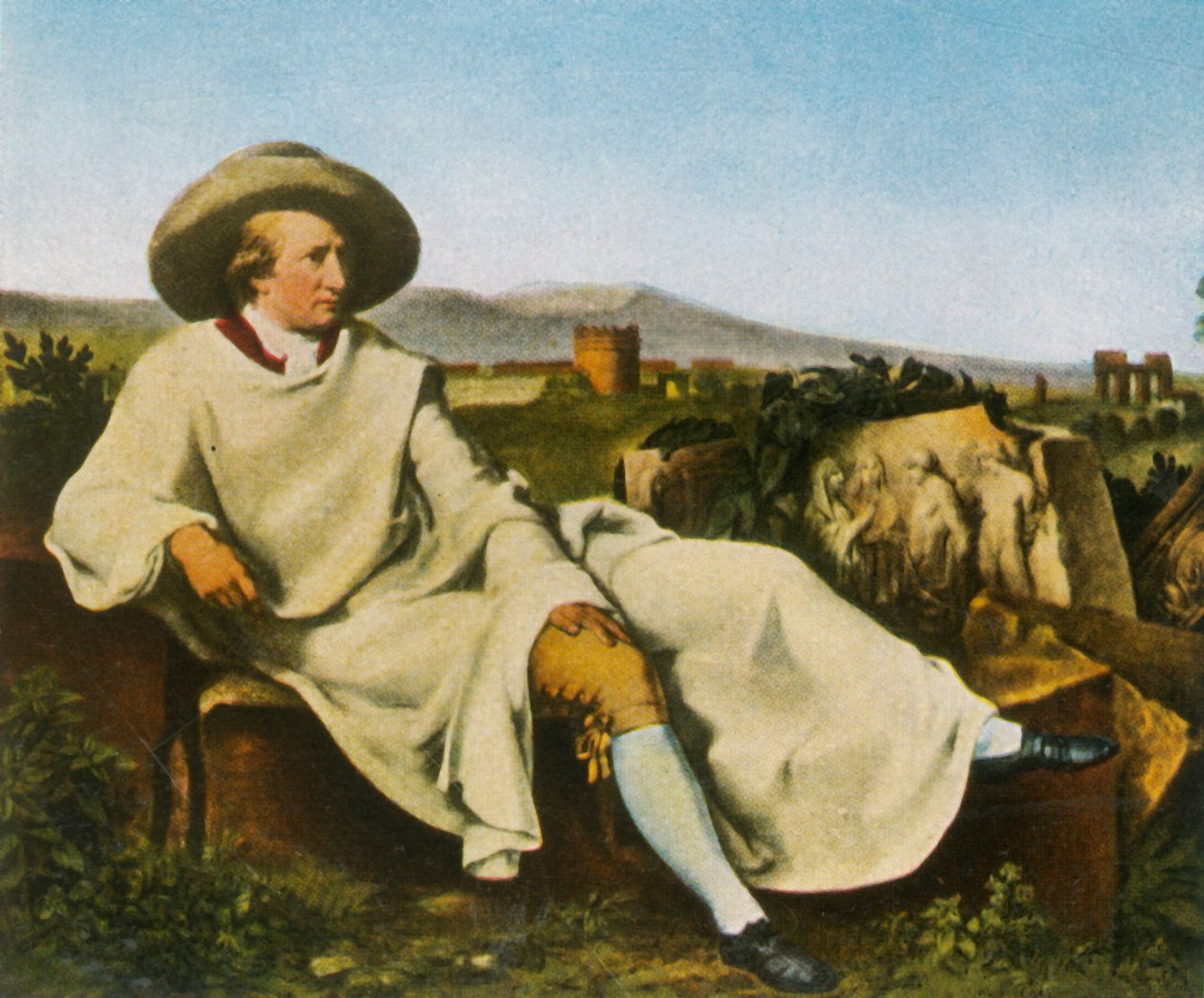 Goethe in Italië, 1786-1788 door Unbekannt