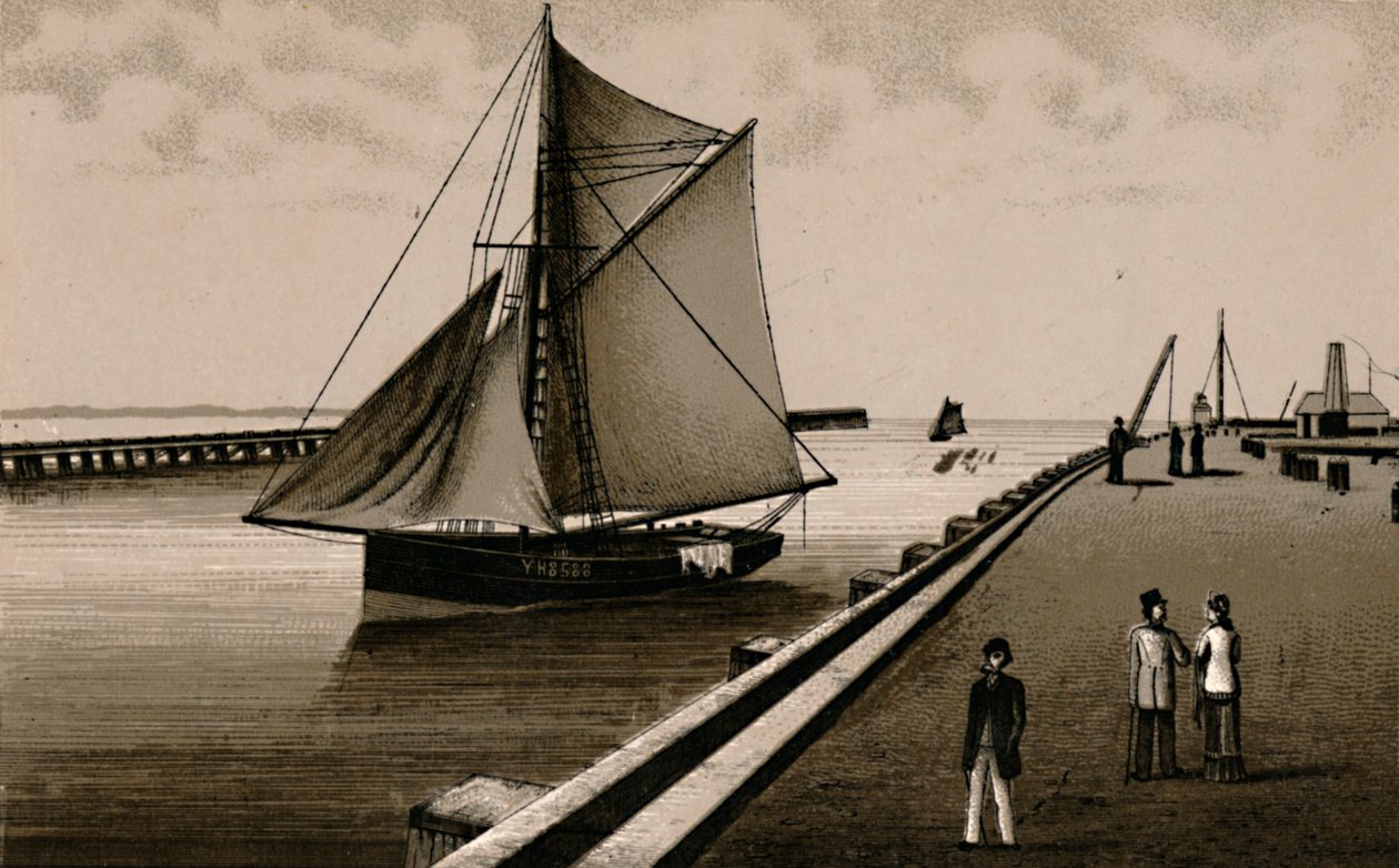 Gorleston Pier door Unbekannt