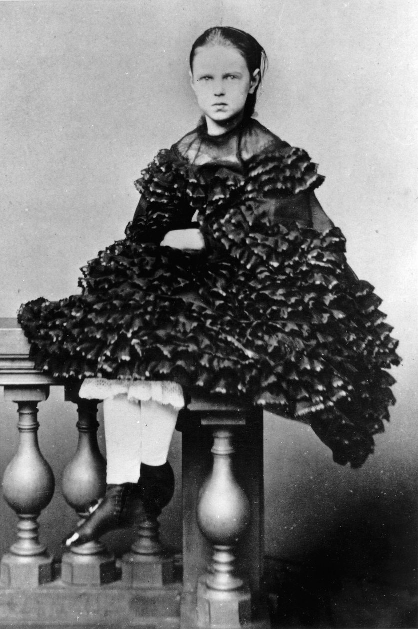 Grootvorstin Maria Alexandrovna van Rusland, ca. 1860-ca. 1862 door Unbekannt
