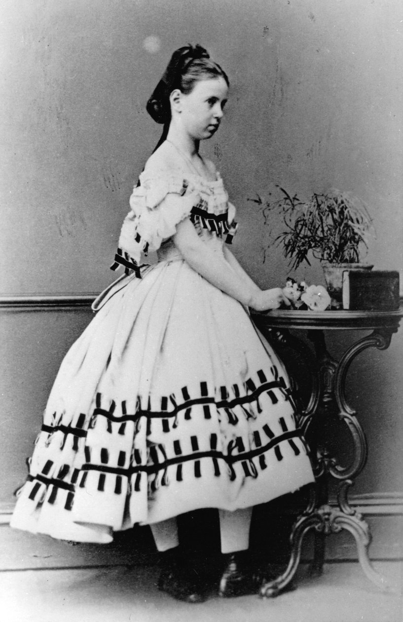 Grootvorstin Maria Alexandrovna van Rusland, ca. 1861-ca. 1864 door Unbekannt