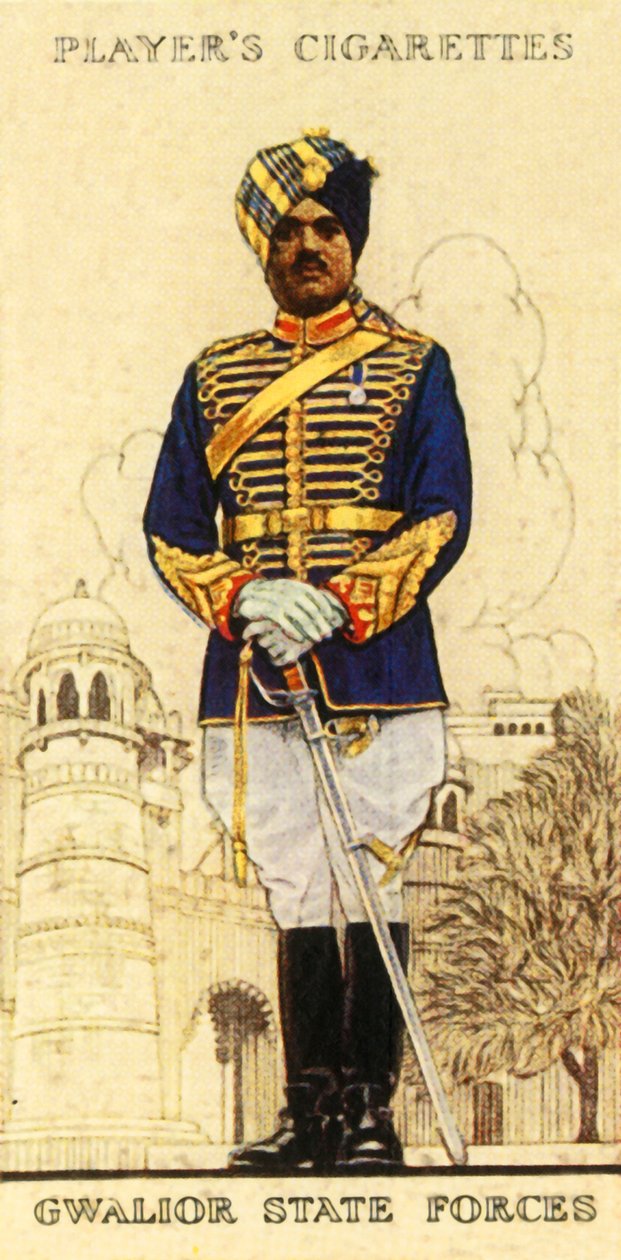 Gwalior State Forces, 1936 door Unbekannt
