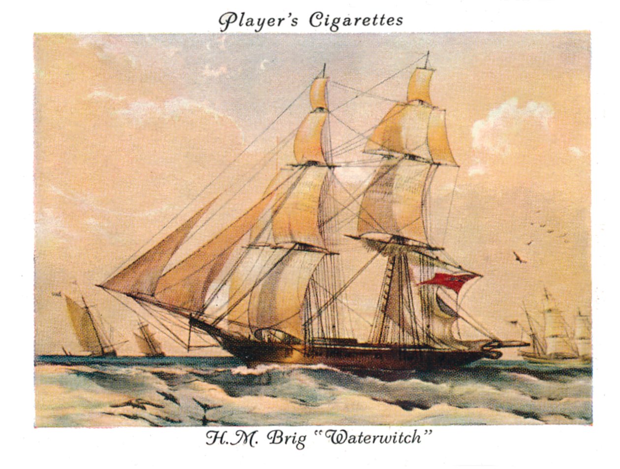 H.M.Brig Waterwitch door Unbekannt
