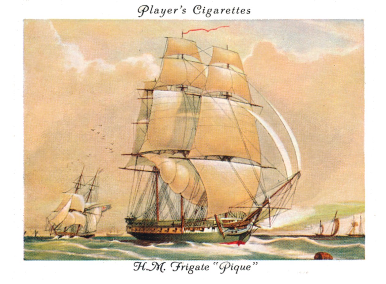 H.M. Fregat Pique, 1936 door Unbekannt