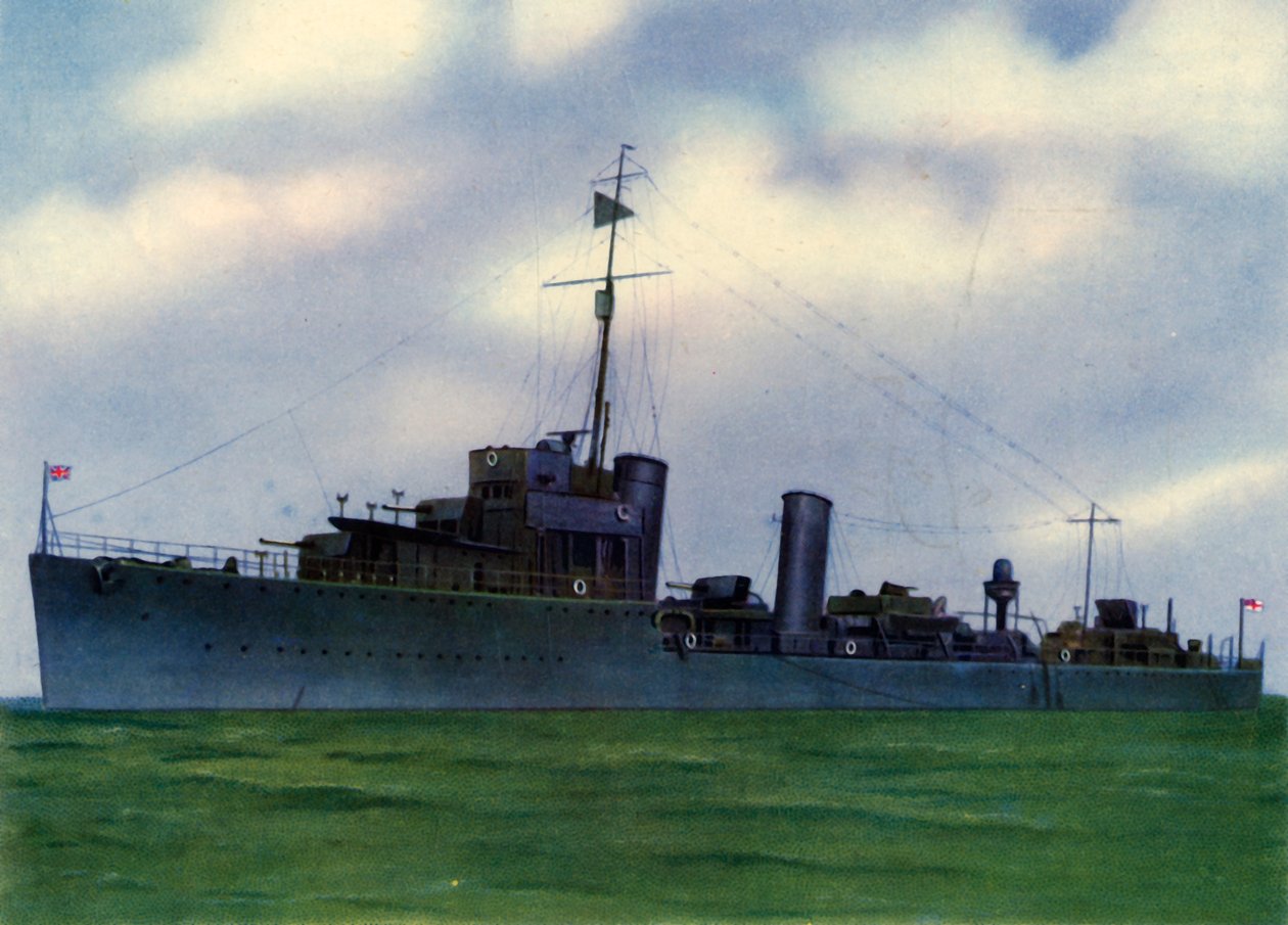 H.M.S. Broke door Unbekannt