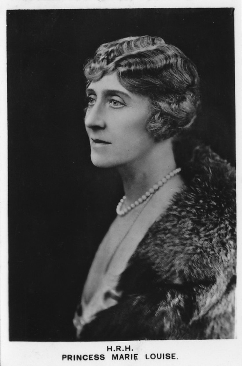 HRH Prinses Marie Louise door Unbekannt